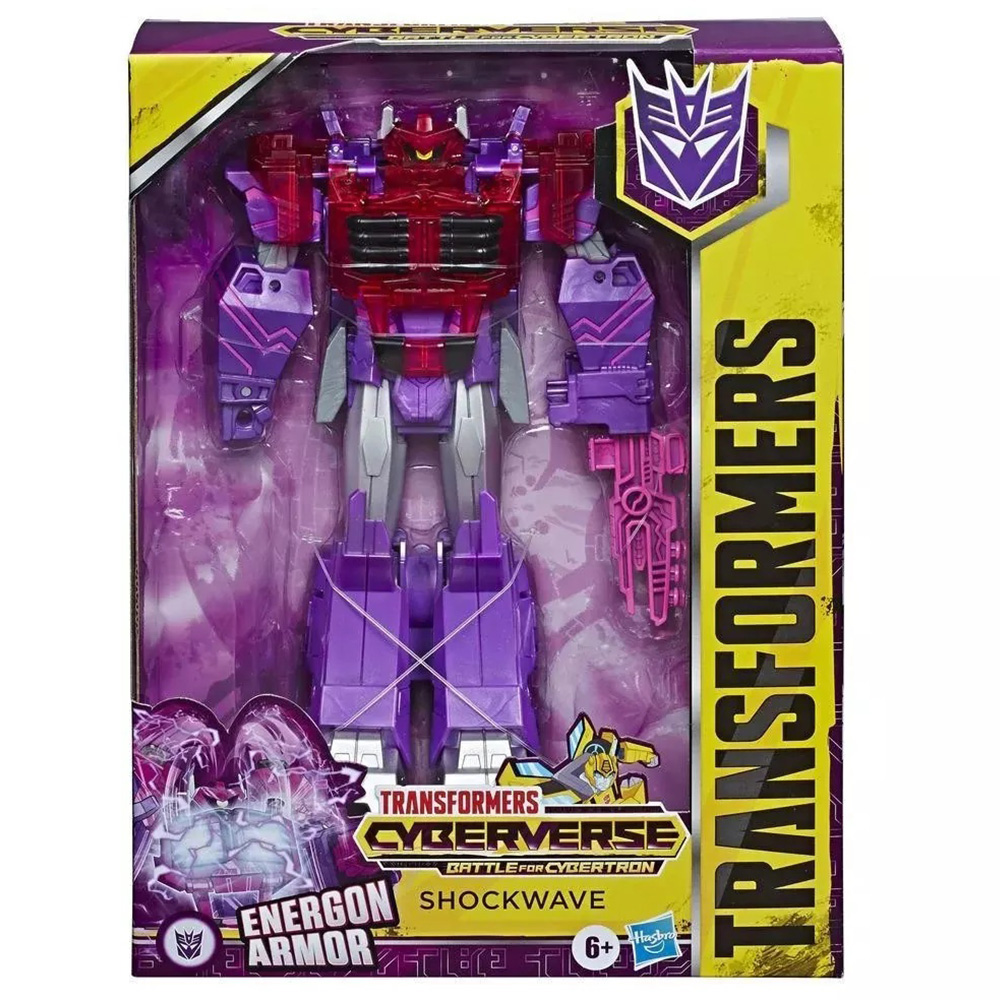 Figurina Transformers Cyberverse Ultimate Shockwave