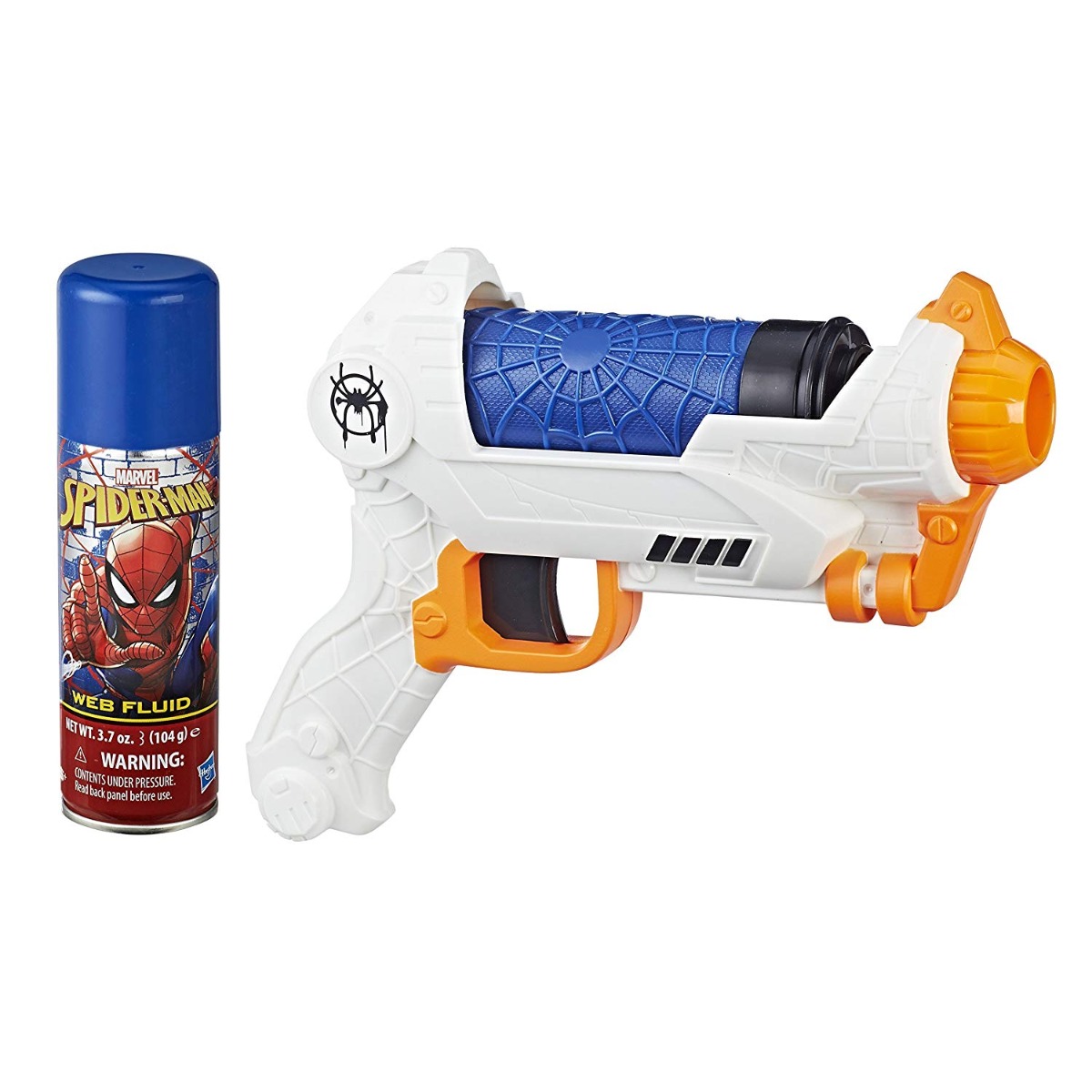 Set 2 in 1 blaster spiderman - echipament de lupta