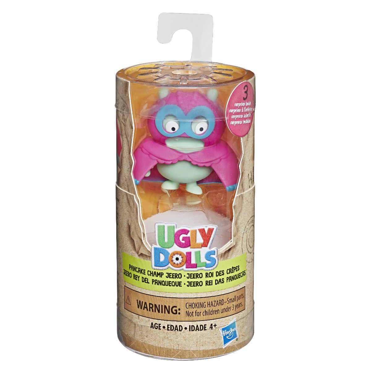 Figurina cu accesorii Ugly Dolls, Pancake Champ Jeero (E4545)