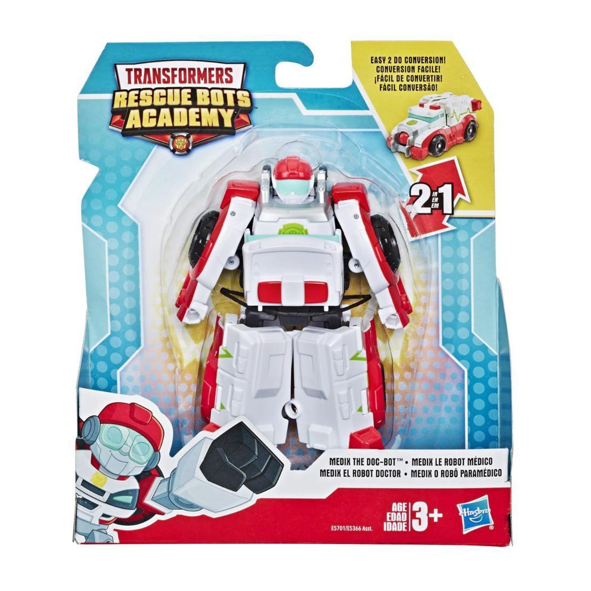 Figurina Transformers Rescue Bots Academy, Medix The Doc, E5701