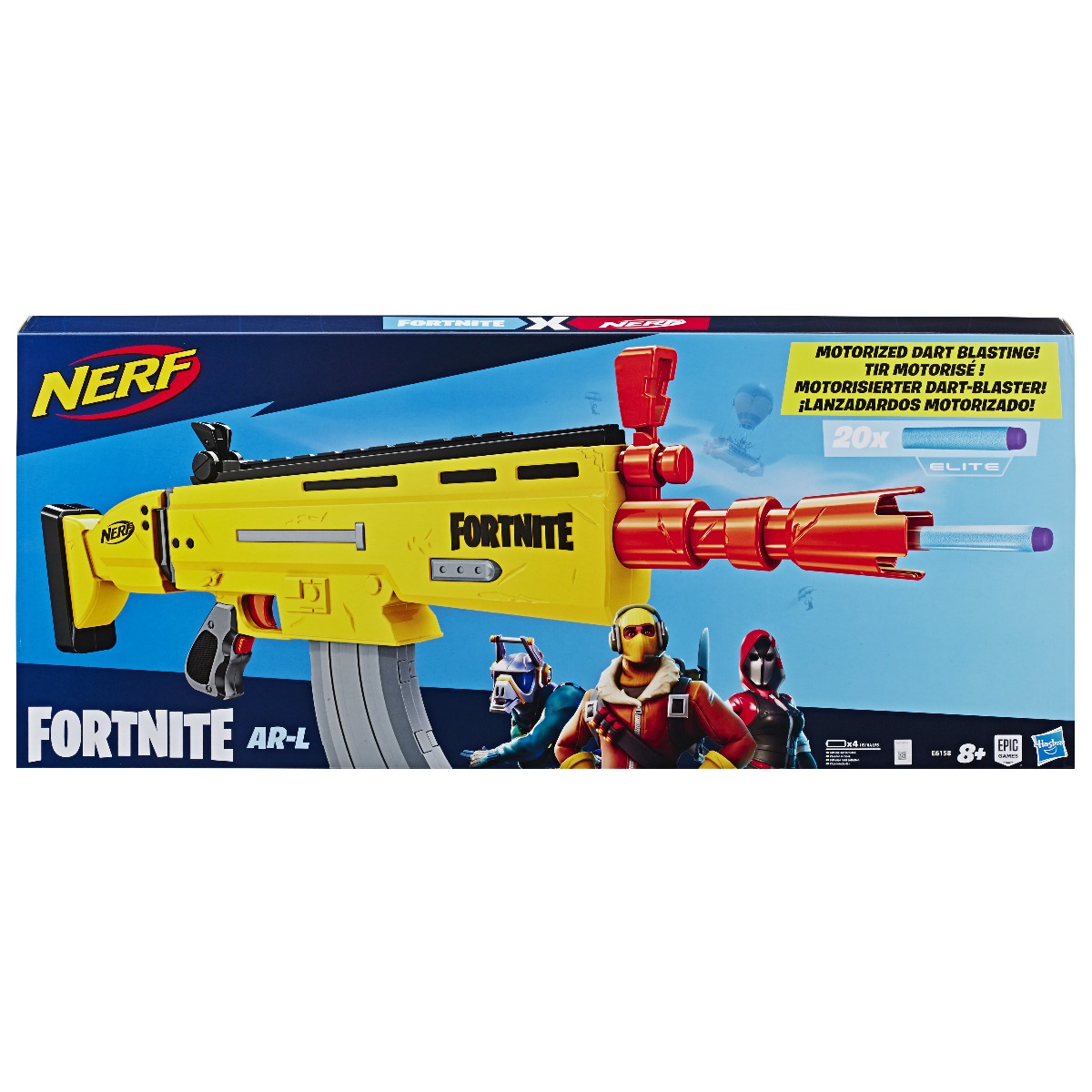 Blaster Nerf Fortnite AR-L Nerf imagine 2022