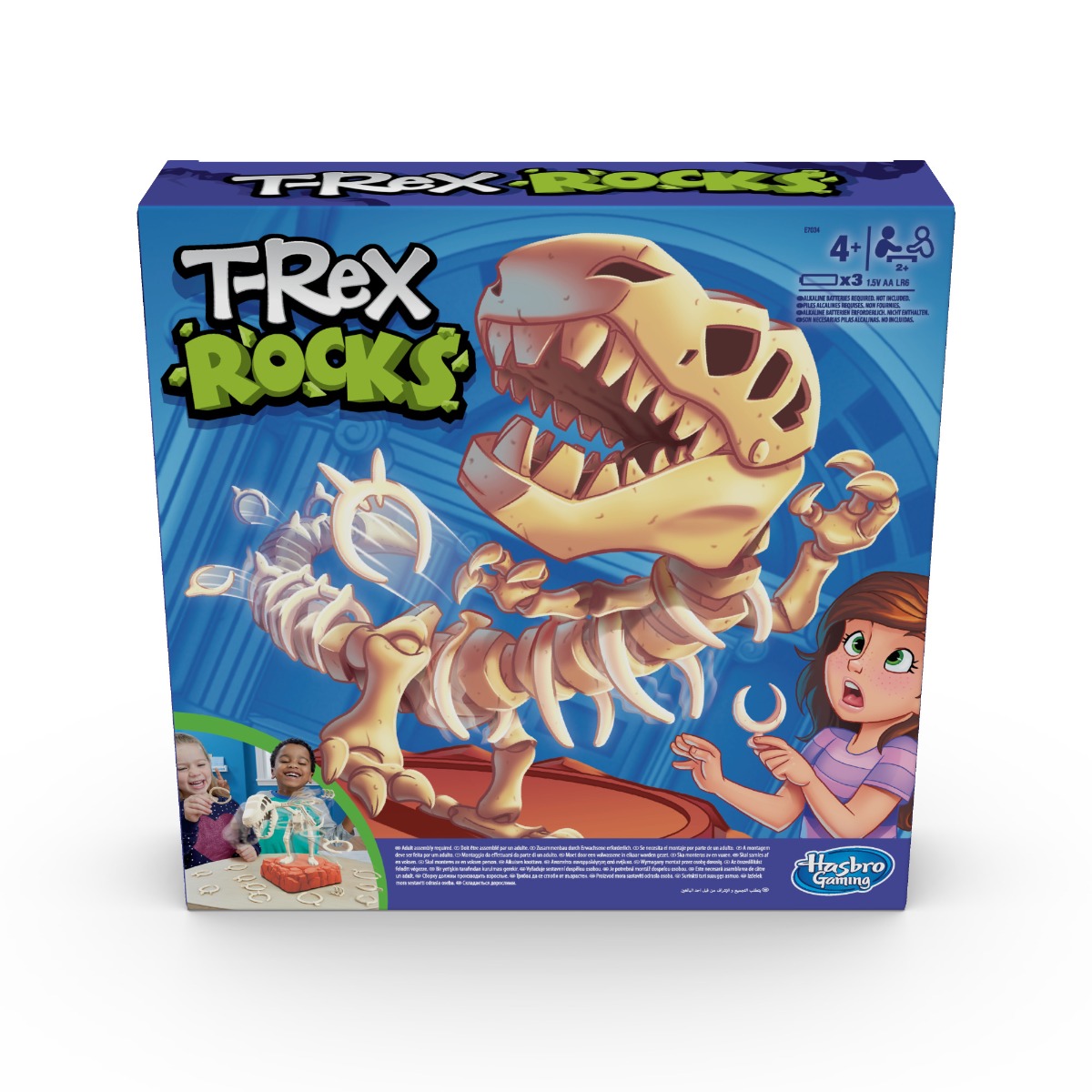 Joc de societate T-Rex Rocks Hasbro Games