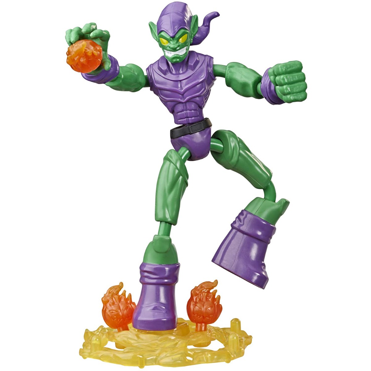 Figurina flexibila Spiderman Bend and Flex, Green Goblin E8973