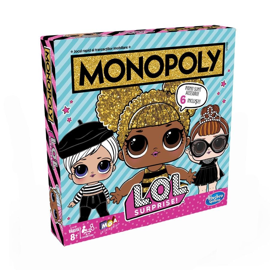 Joc Monopoly LOL Surprise Ro Hasbro Games imagine 2022