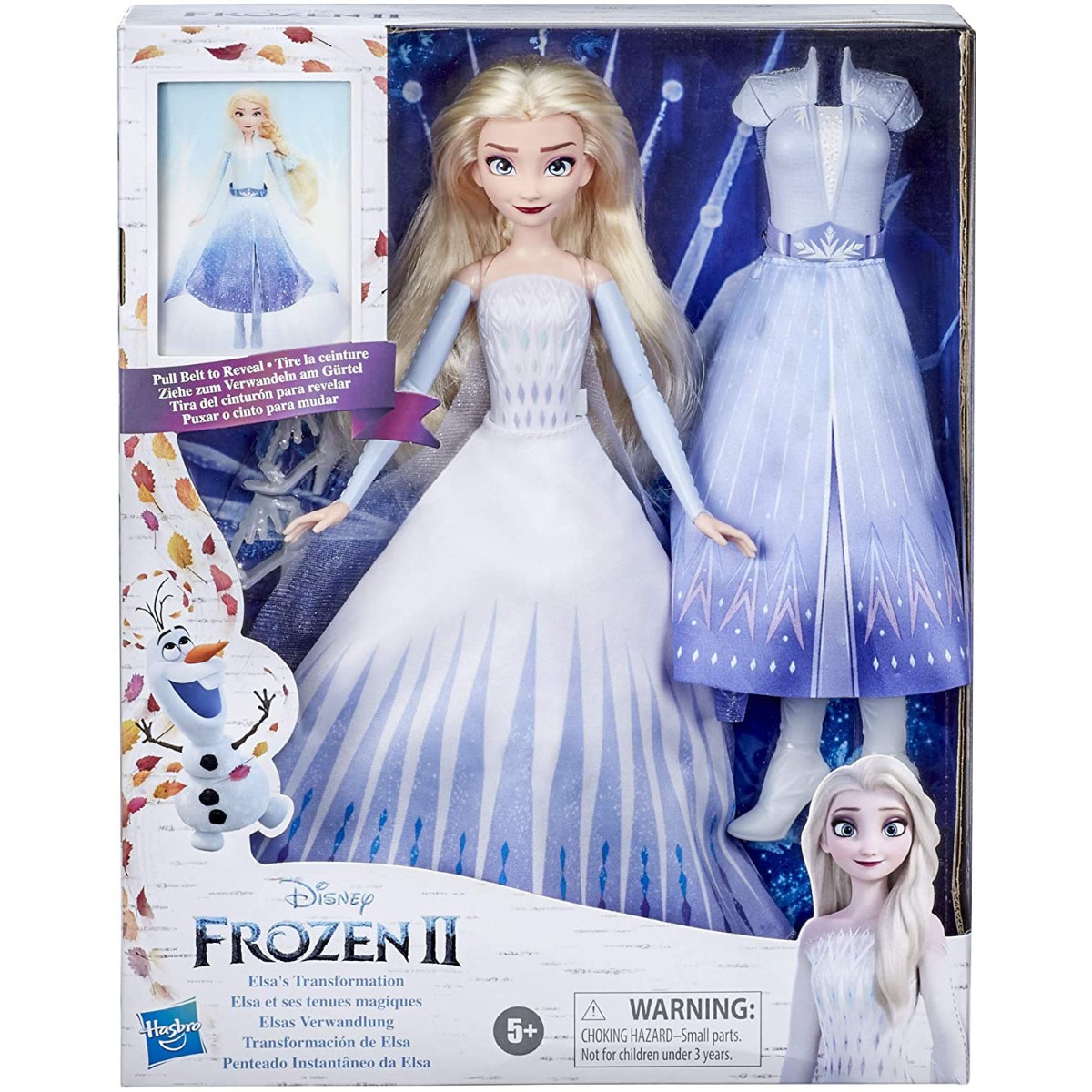 Papusa disney frozen 2, transformarea finala a elsei
