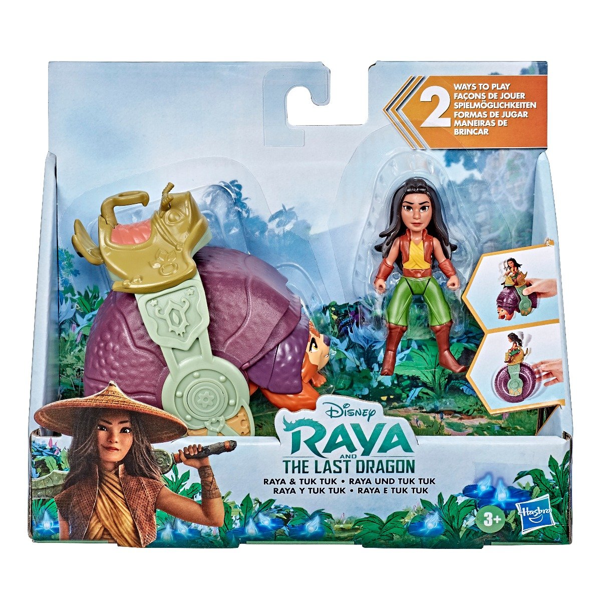 Set Figurine Disney Raya and the Last Dragon – Raya si Tuk Tuk and