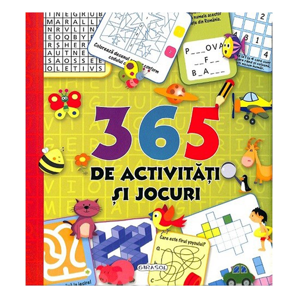 Editura GIRASOL – 365 de activitati si jocuri 365