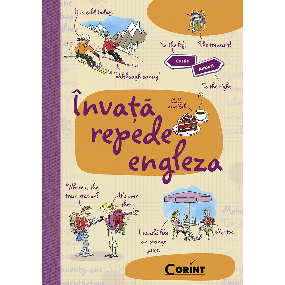 Carte editura corint, invata repede engleza, luiza gervescu