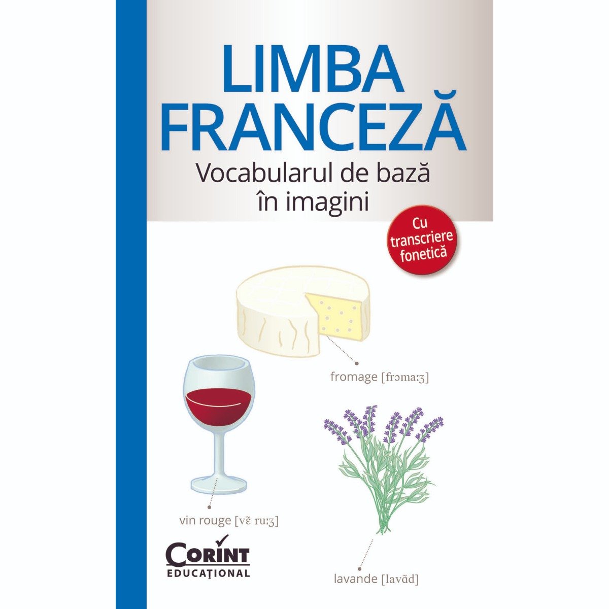 Vocabularul de baza in imagini cu transcriere fonetica, Limba franceza