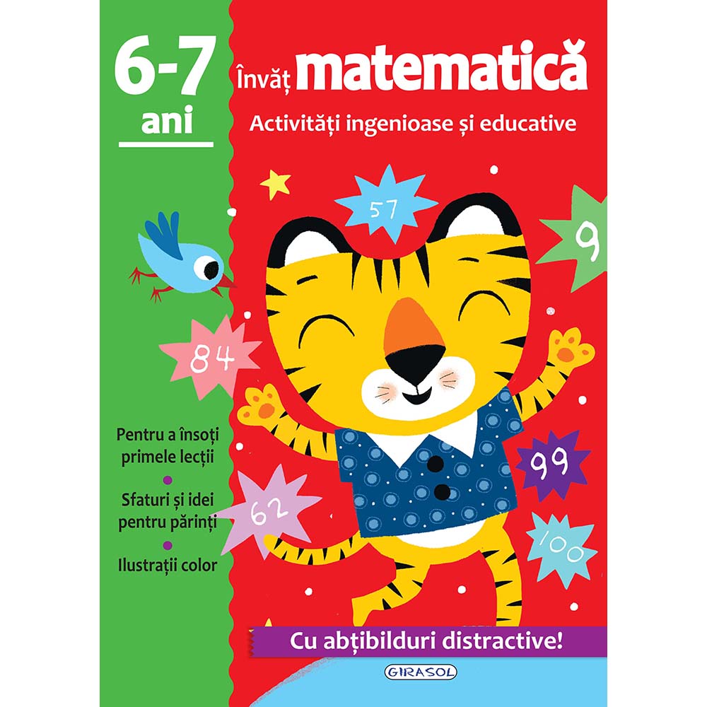 Carte Editura Girasol, Activitati ingenioase si educative - Matematica 6-7 ani