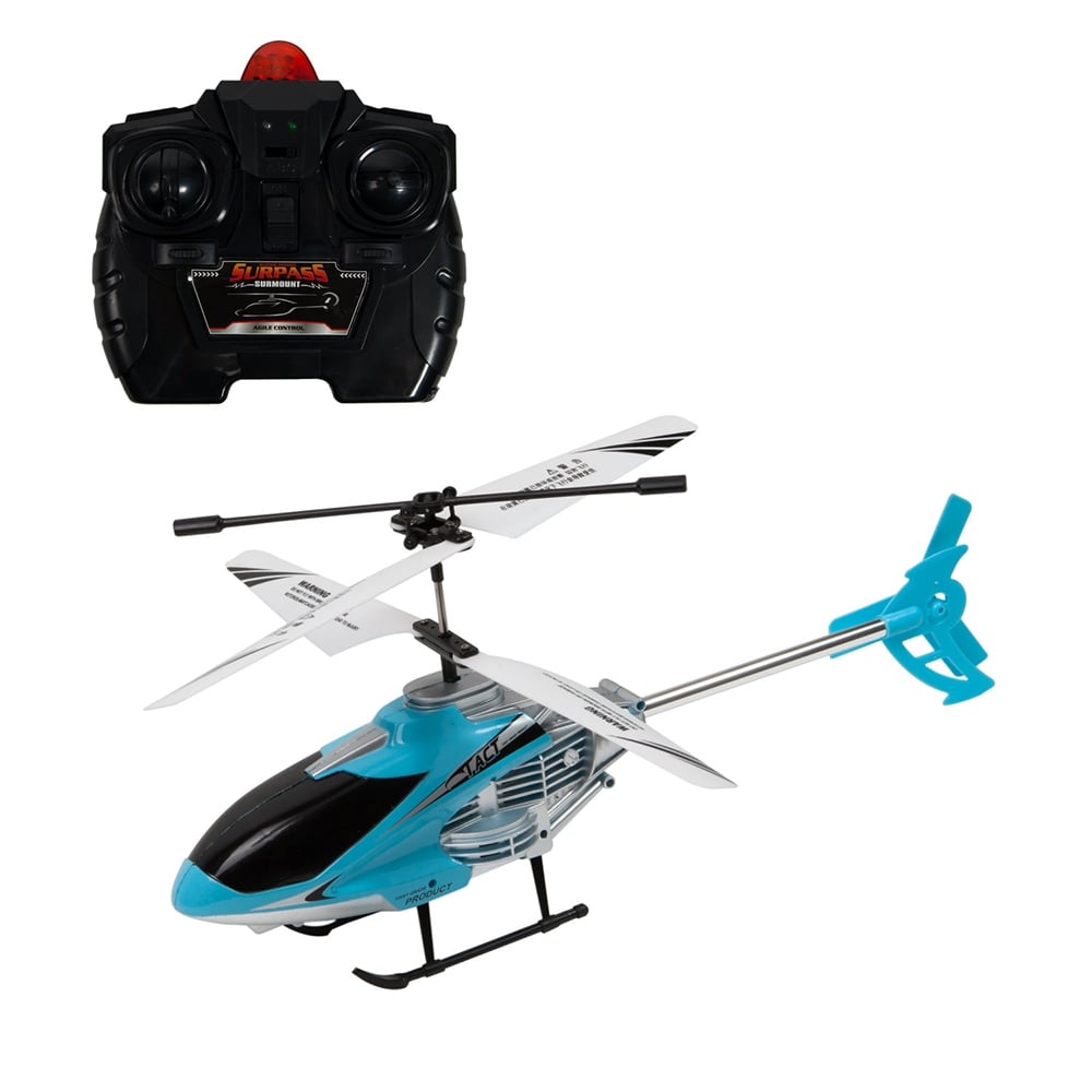 Elicopter 3D cu telecomanda Cool Machines Noriel, bleu