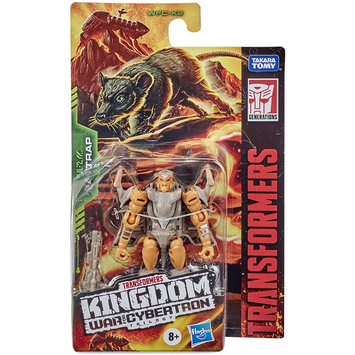 Figurina Transformers Kingdom WFC, Rattrap F0664