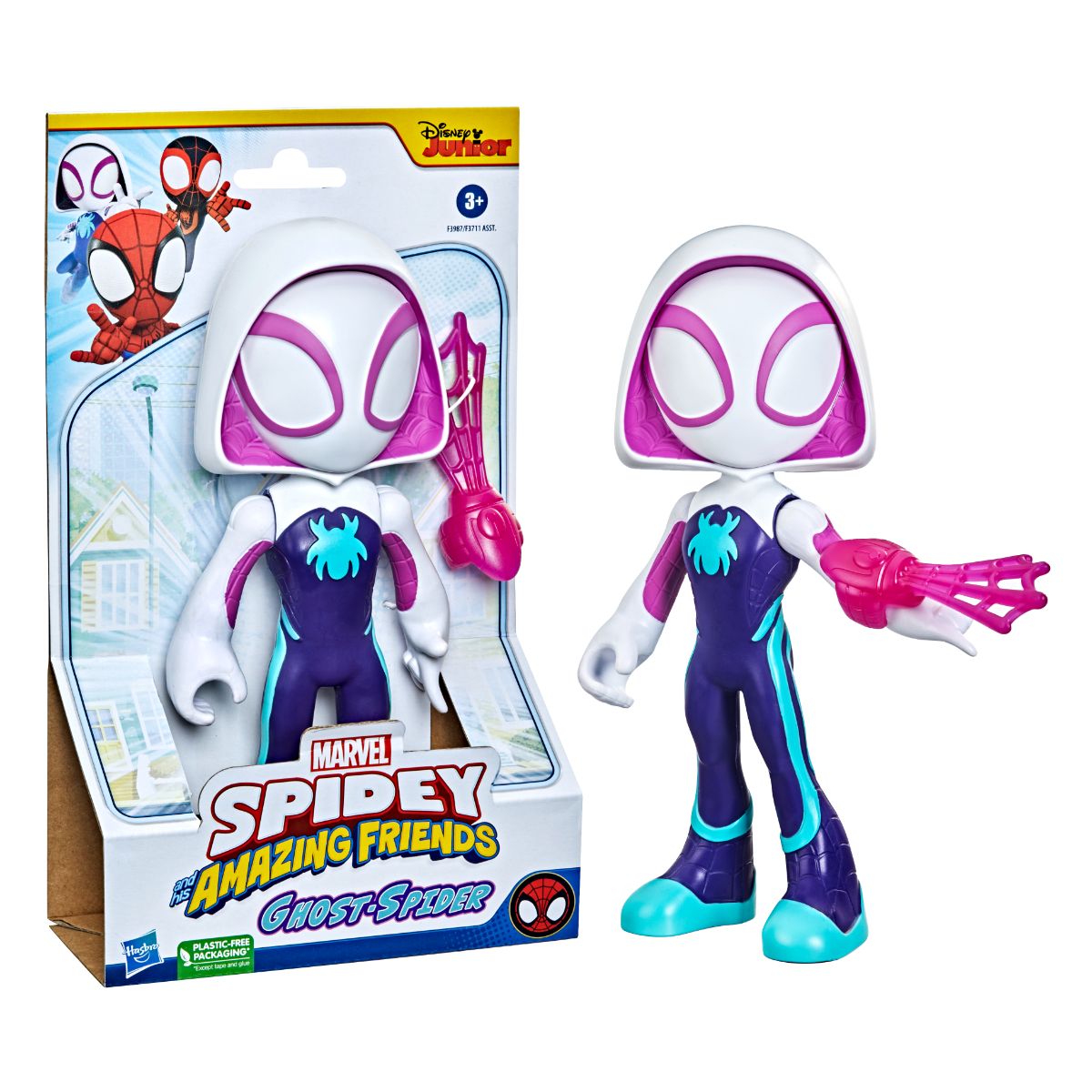 Mega figurina Spidey and his amazing friends, Ghost-Spider, 22.8 cm, F39875L00 noriel.ro imagine noua