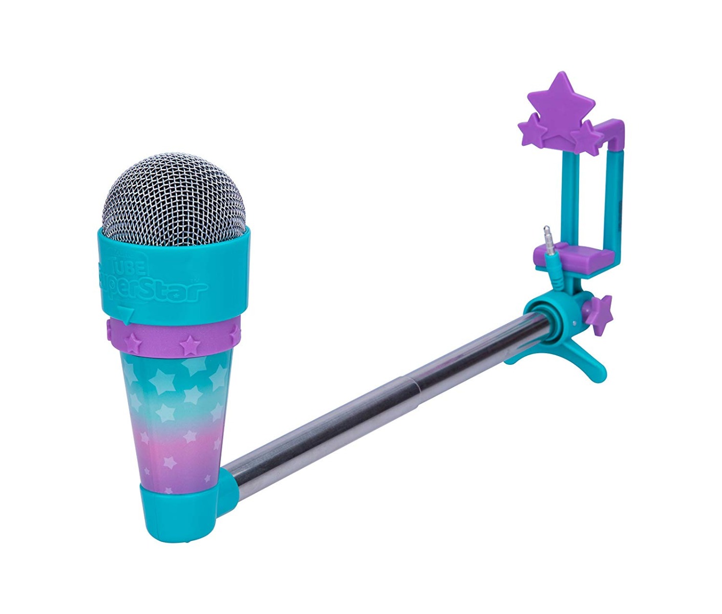 Microfon Zuru Tube Superstar cu selfiestick