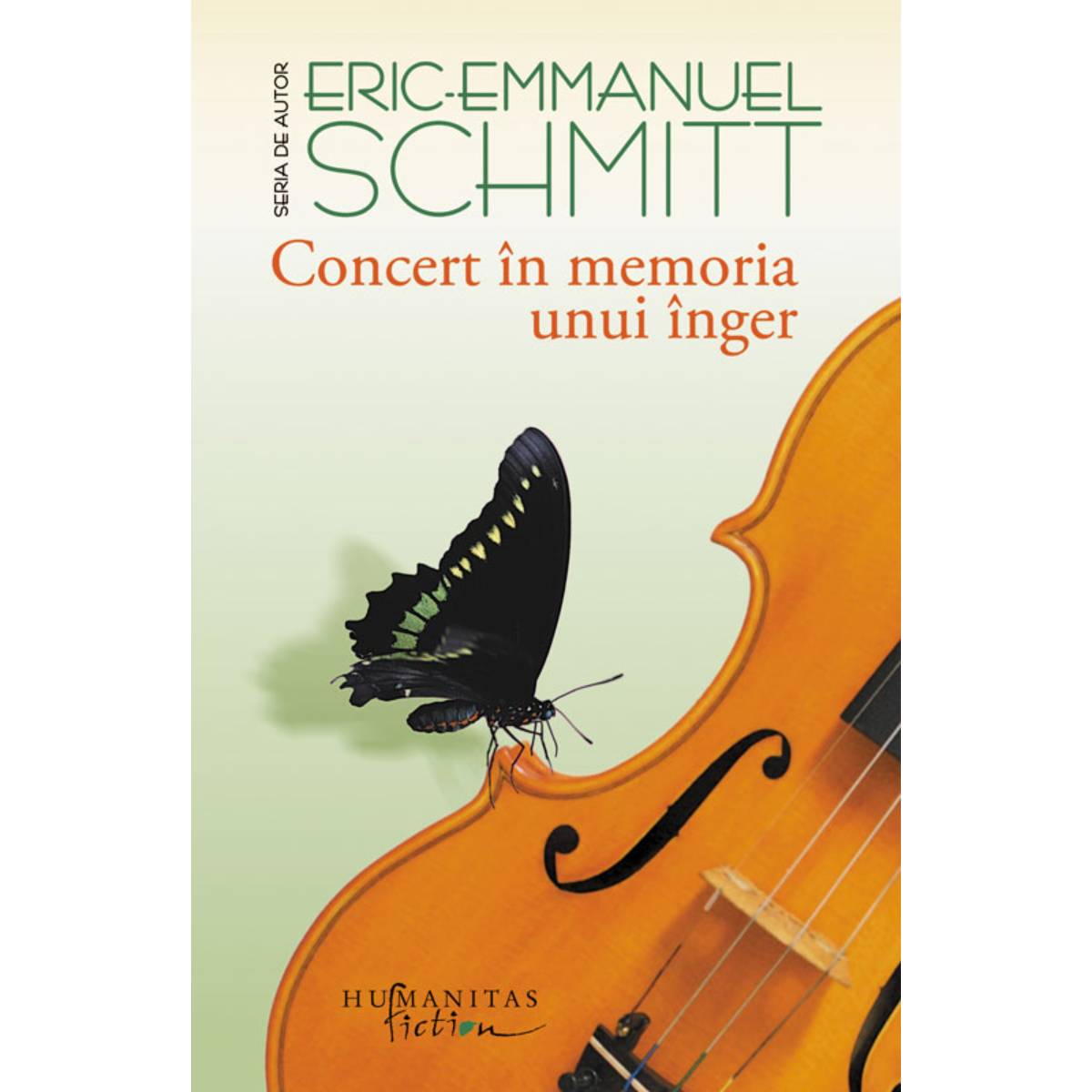 Concert in memoria unui inger, Eric-Emmanuel Schmitt Humanitas imagine noua