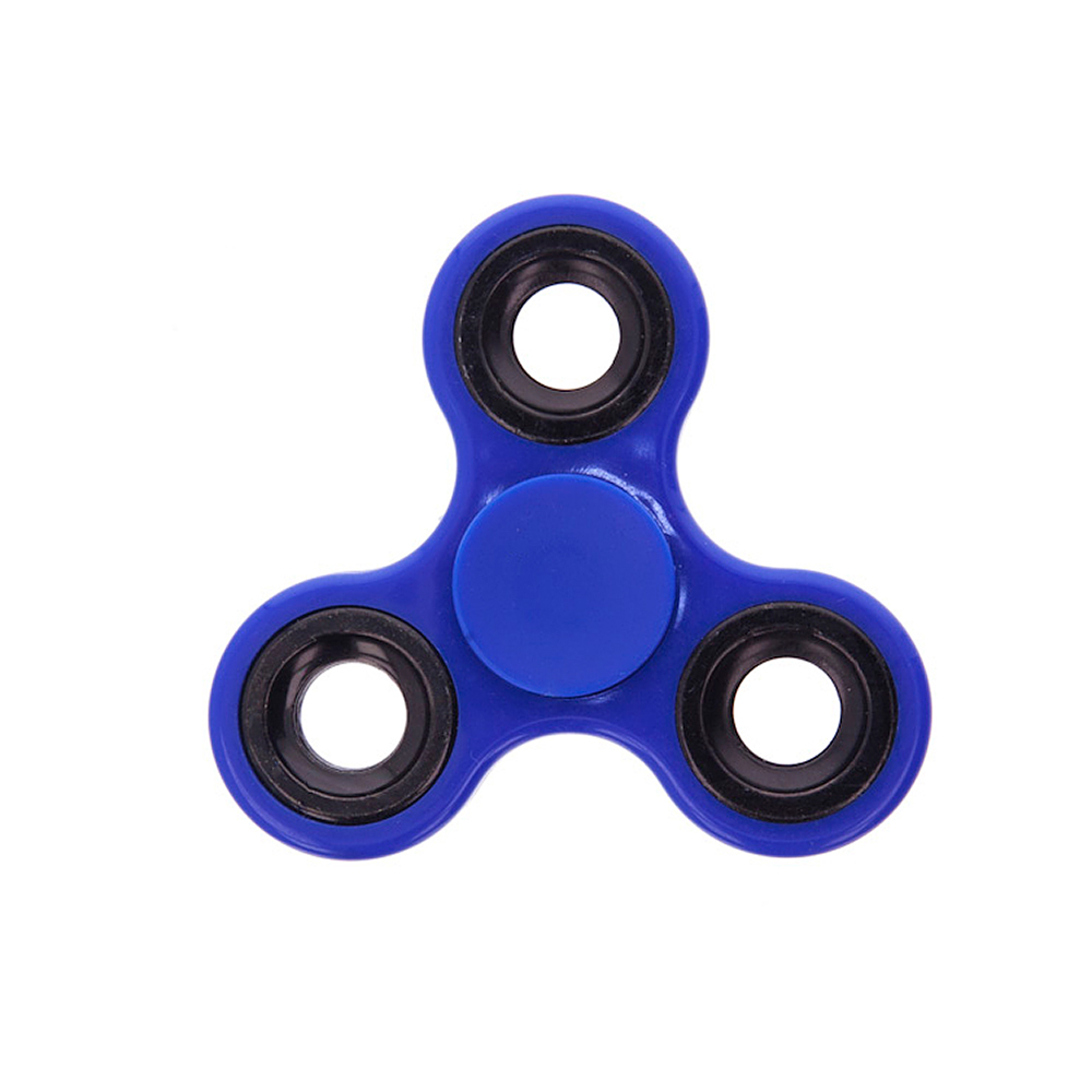 fidget spinner, albastru