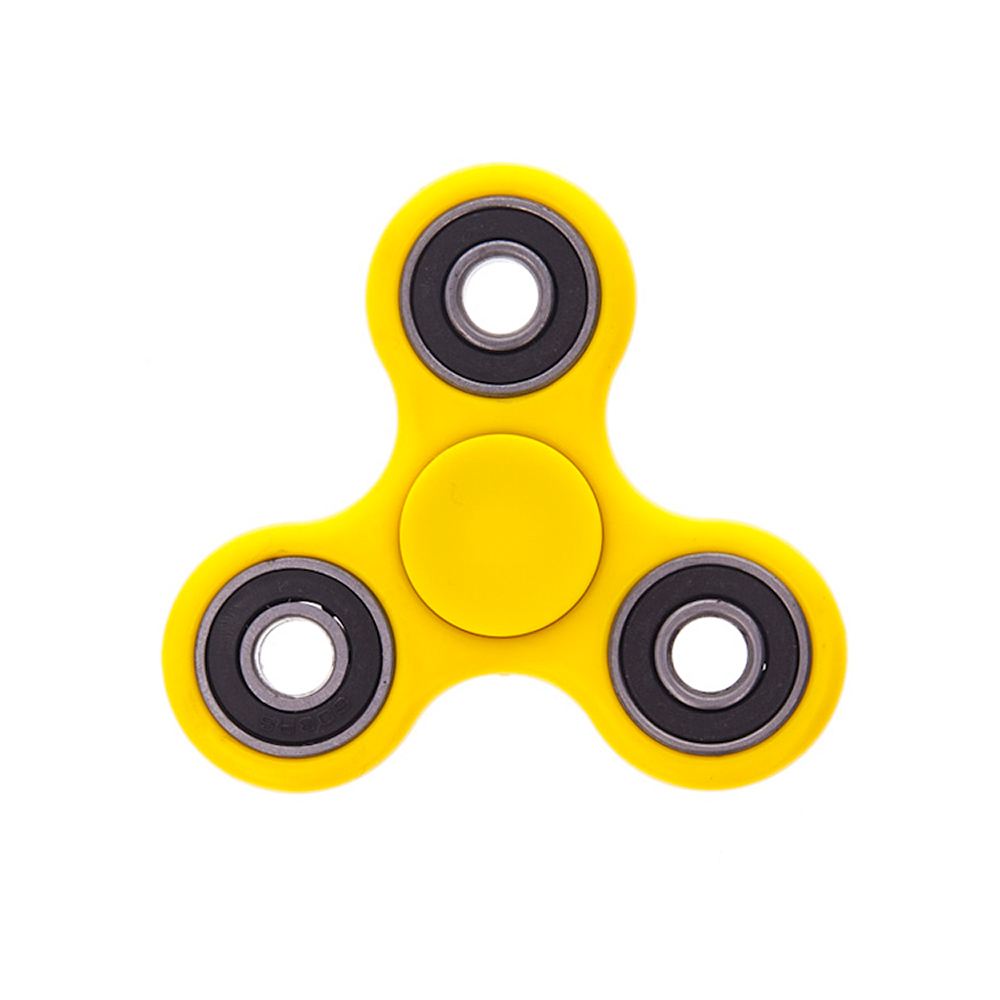 fidget spinner - galben