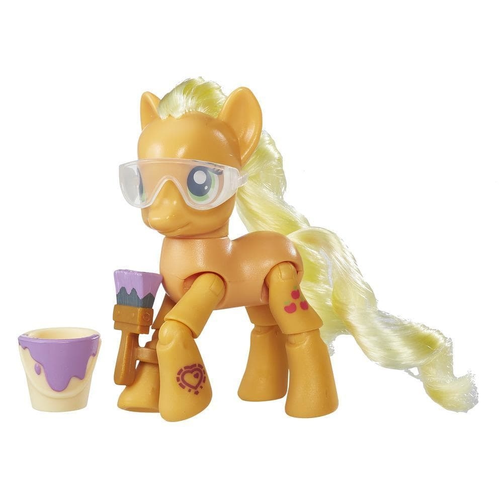 figurina articulata my little pony - applejack pictorita