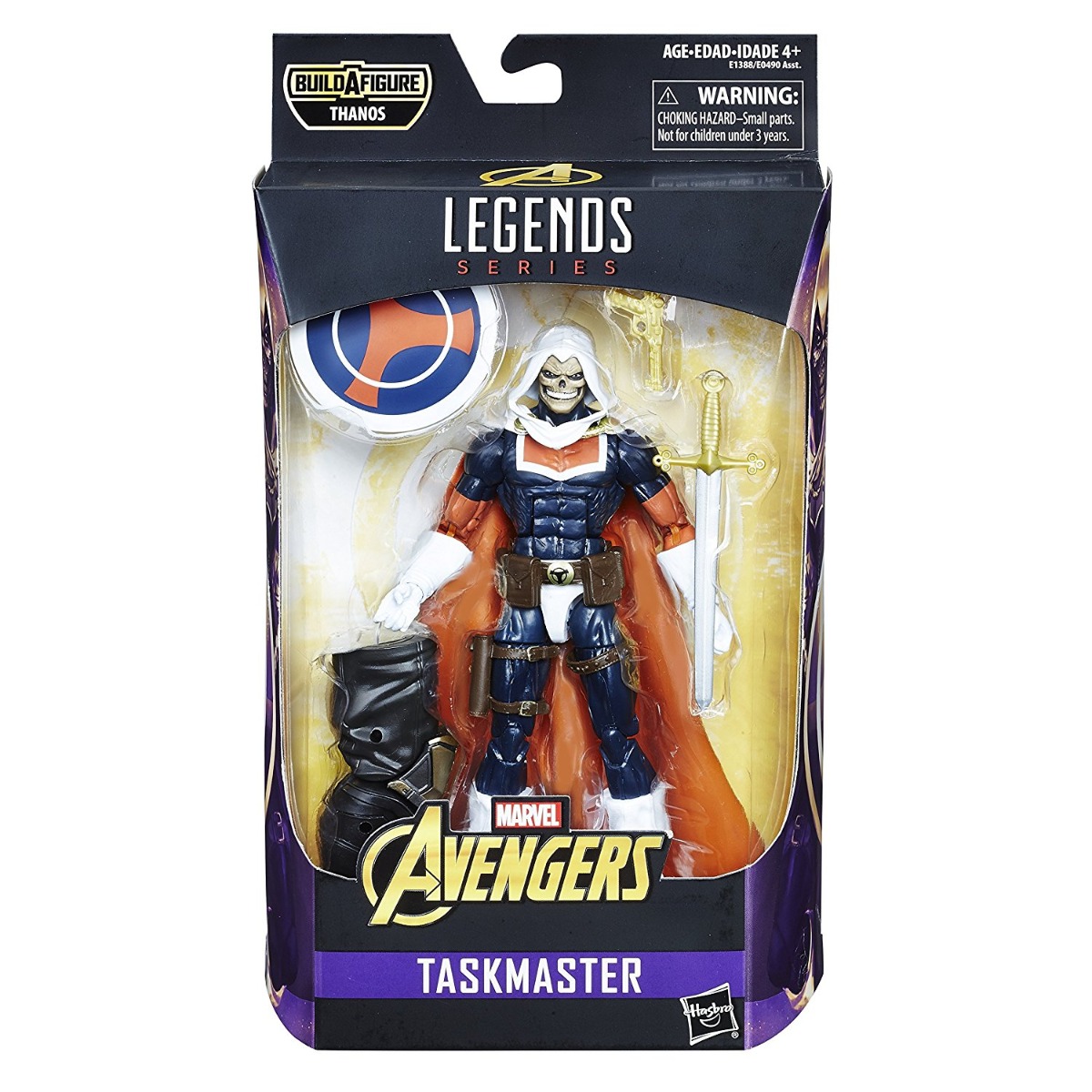 Figurina Avengers Legends - Taskmaster, 15 cm