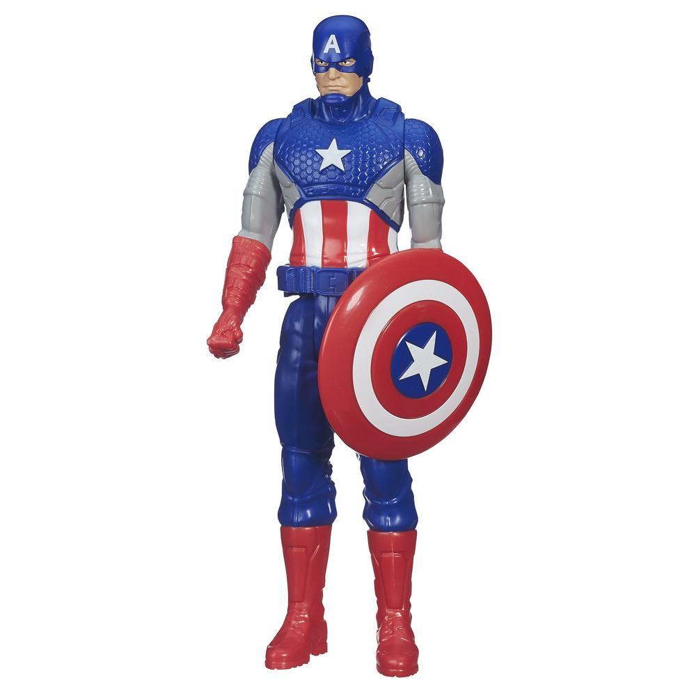 figurina avengers titan hero - captain america, 30 cm