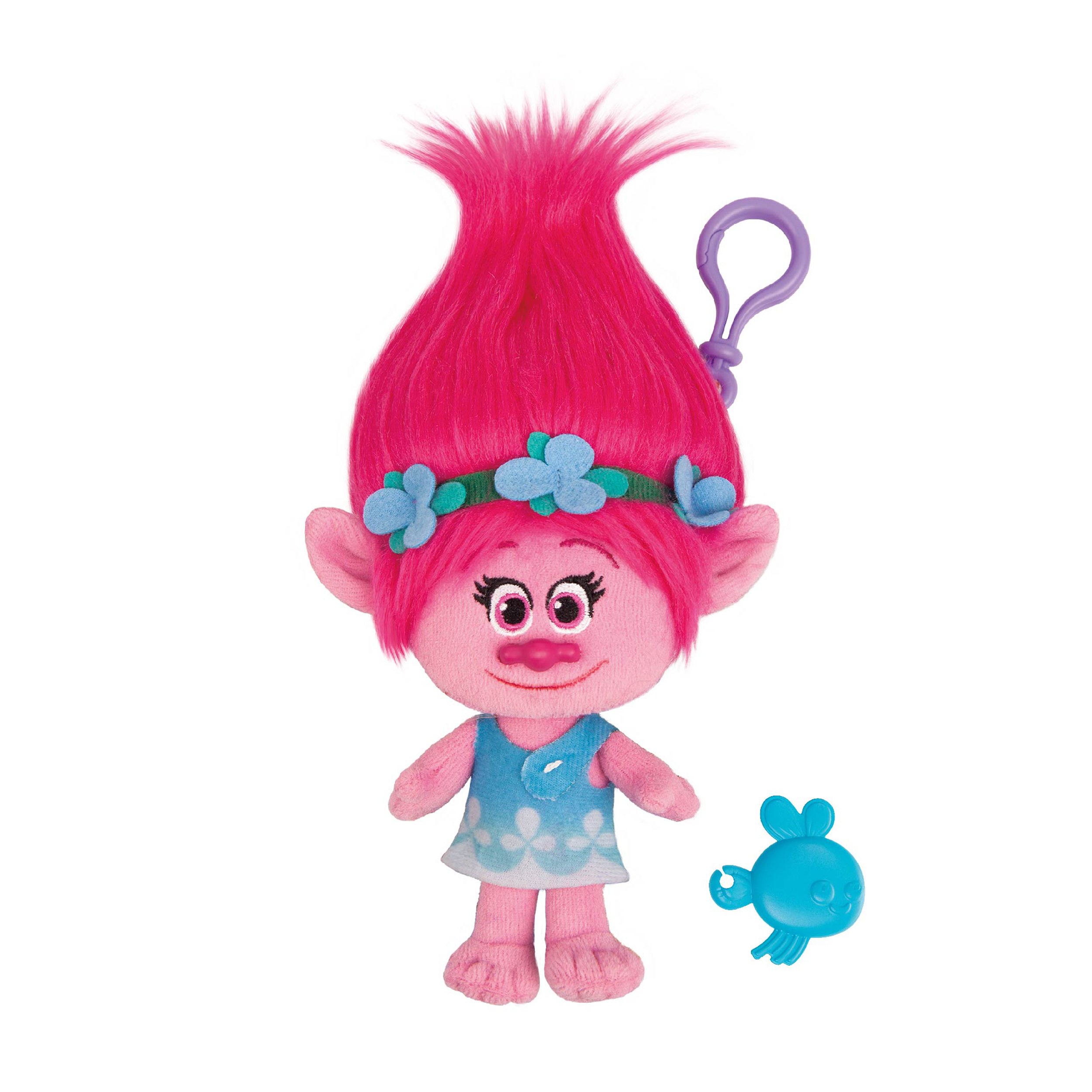 Figurina breloc Trolls - Poppy, 22 cm