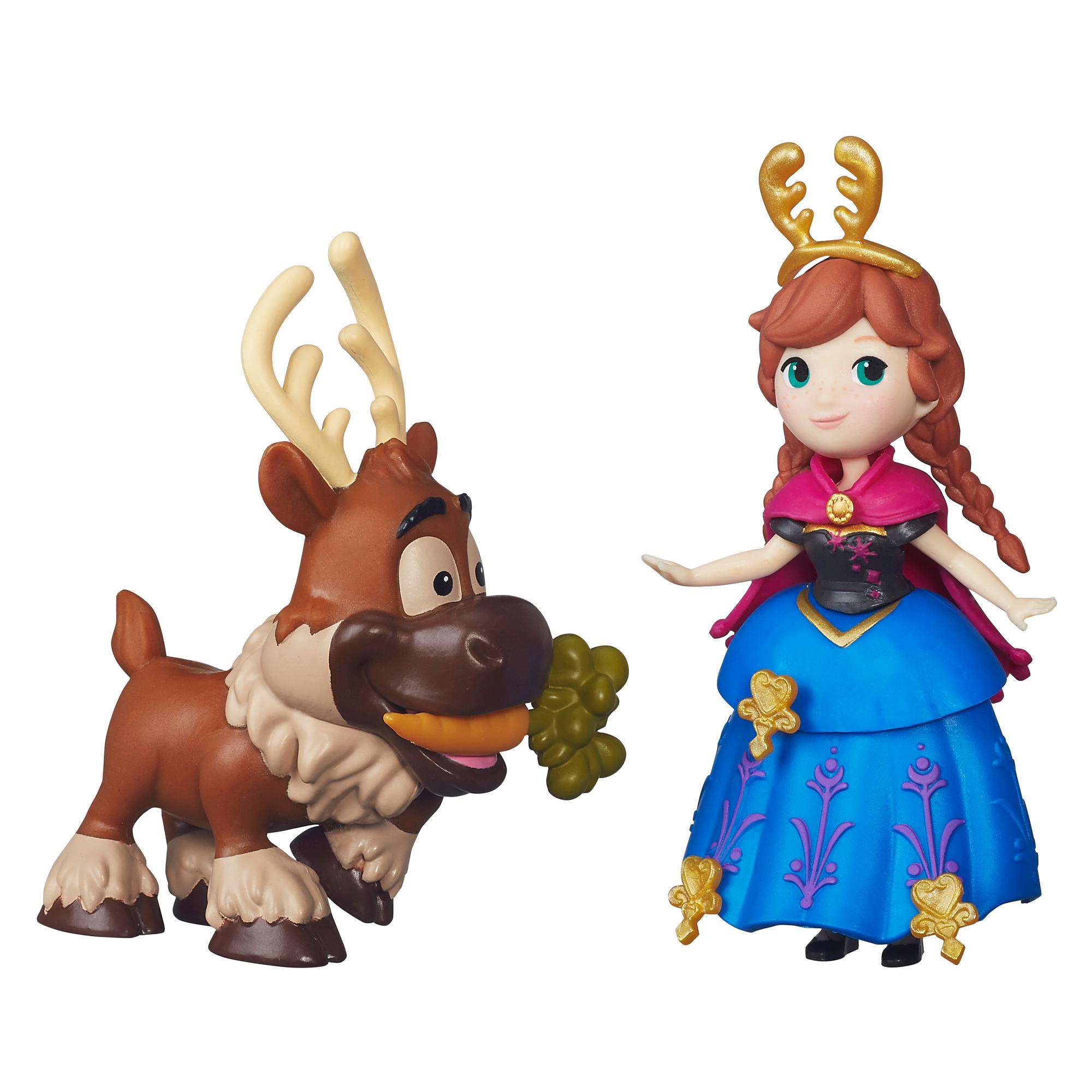 figurina disney frozen - anna si sven, 7.5 cm