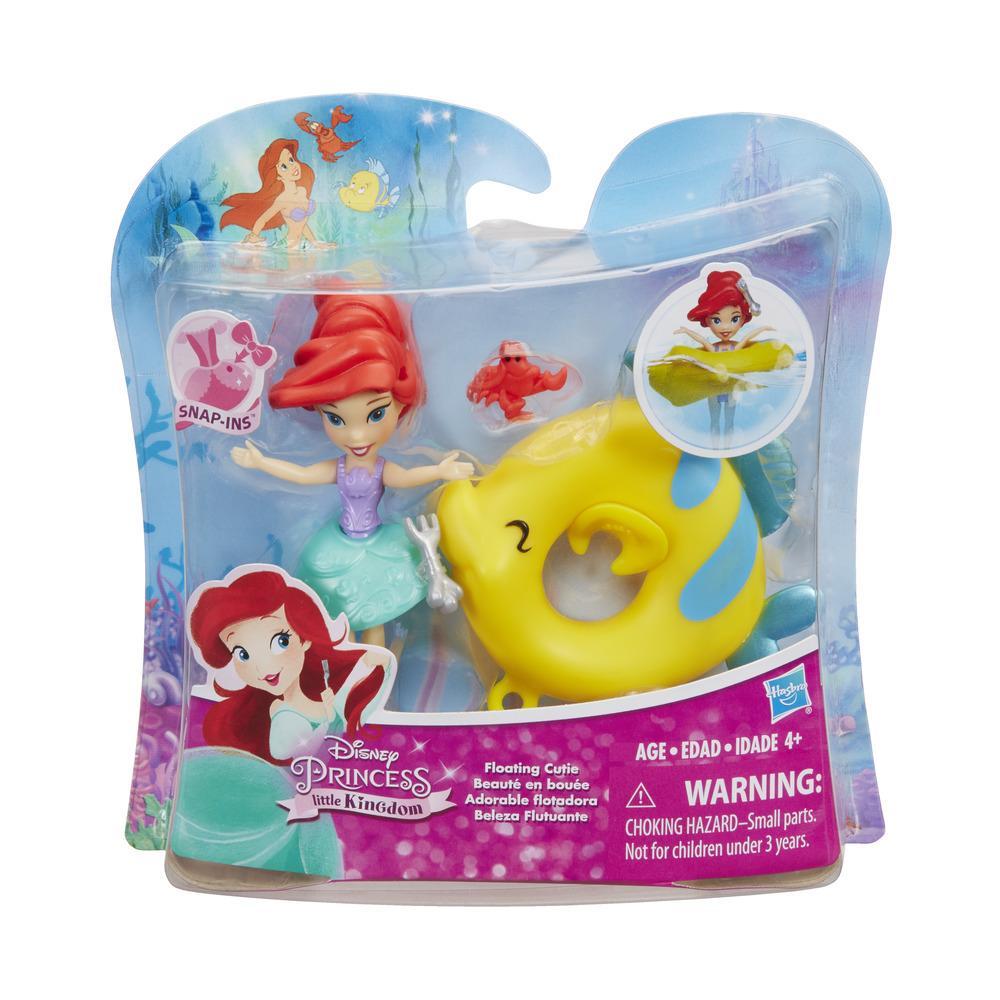 Figurina disney princess- ariel pluteste pe apa