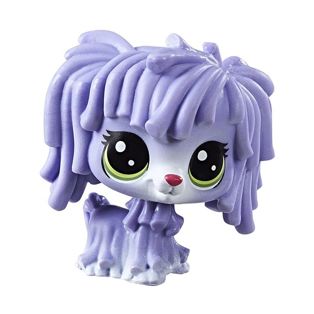 figurina littlest pet shop seria 1 - mop dog
