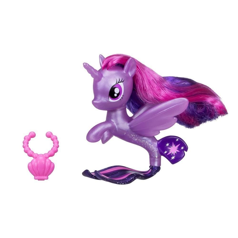 figurina my little pony ponei de mare cu colier - twilight sparkle