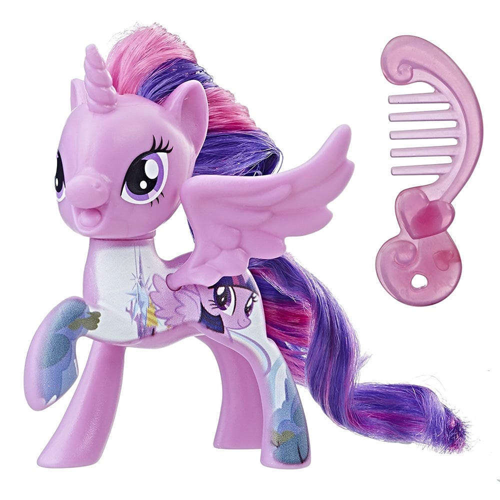 figurina my little pony - twilight sparkle cu pieptene