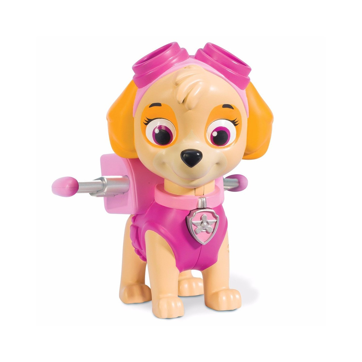 Figurina Paw Patrol Jumbo Action - Skye Aviator, 20 cm