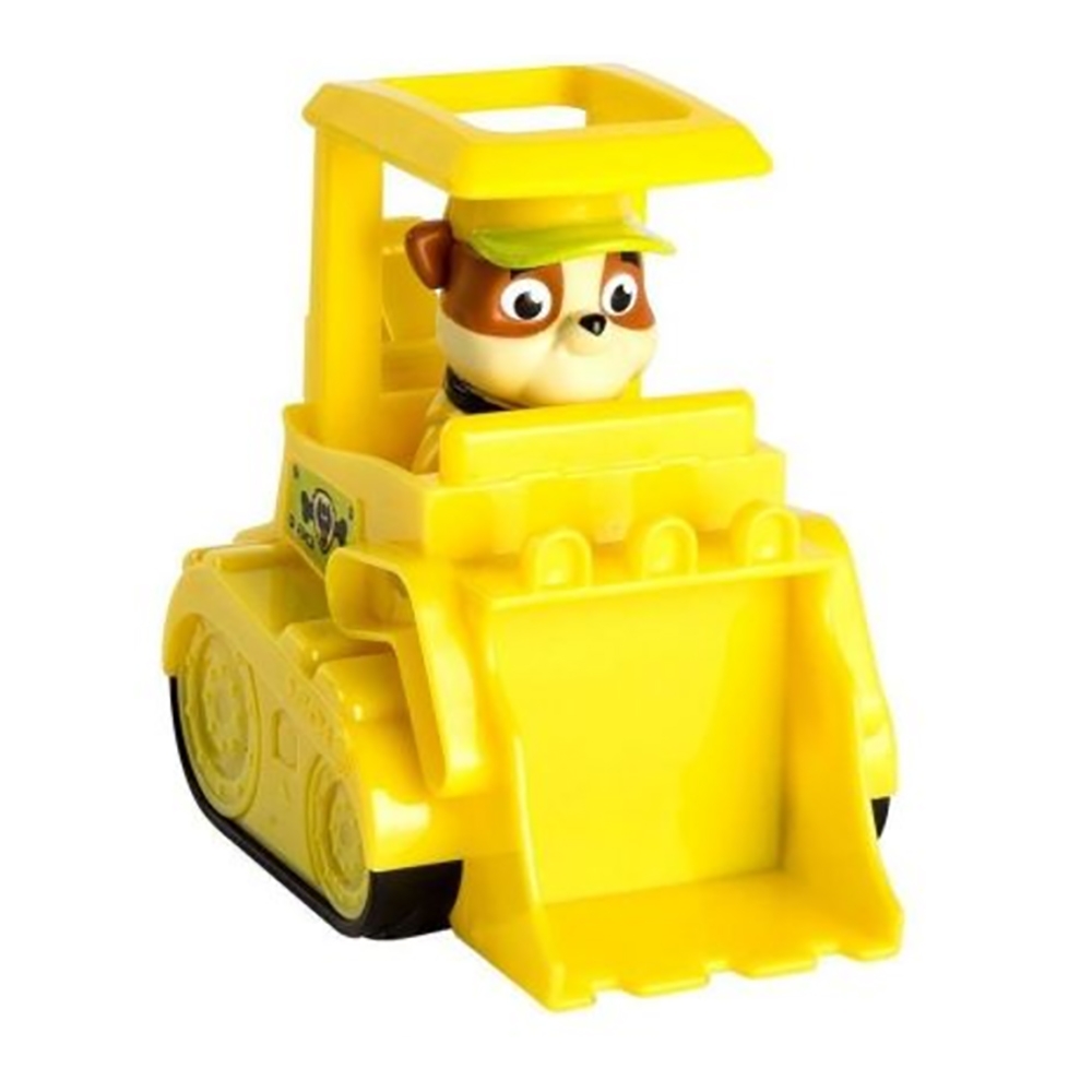 figurina paw patrol jungle rescue - buldozer si rubble