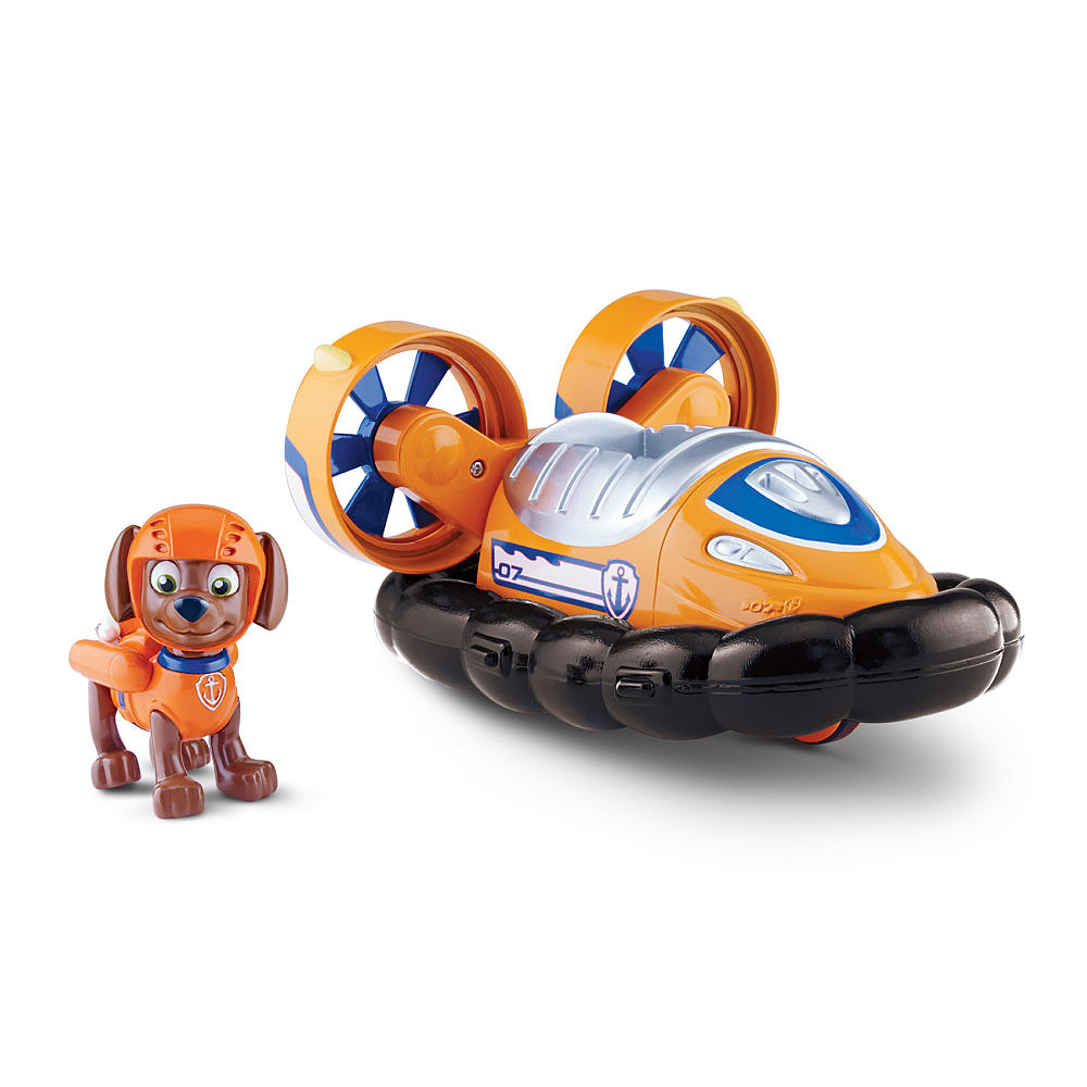 Figurina cu vehicul Paw Patrol Zuma Transforming