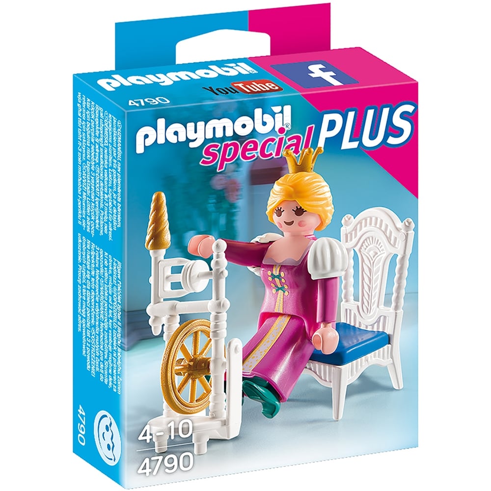 figurina playmobil special plus - regina cu masina de tesut (4790)
