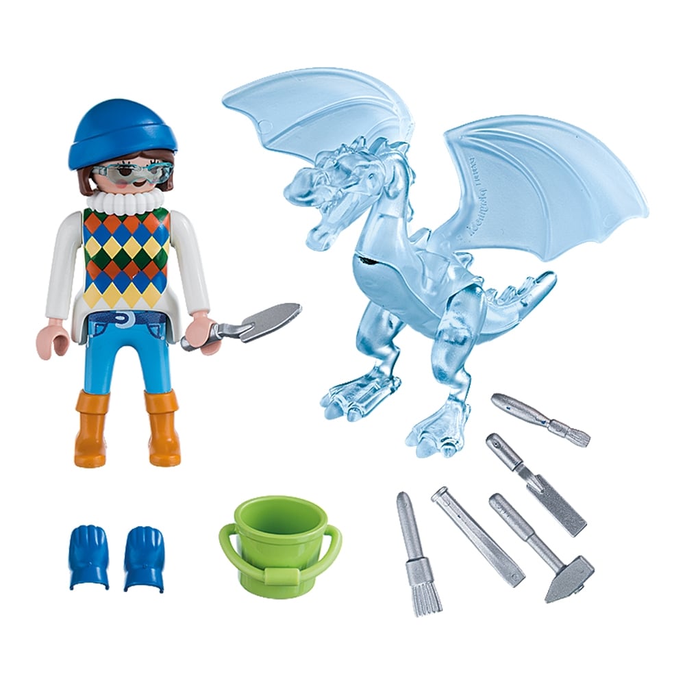 figurina playmobil special plus - sculptor de gheata (5374)