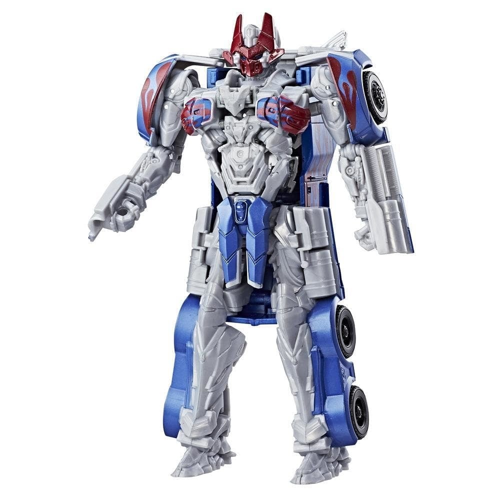 figurina transformers the last knight armor - optimus prime