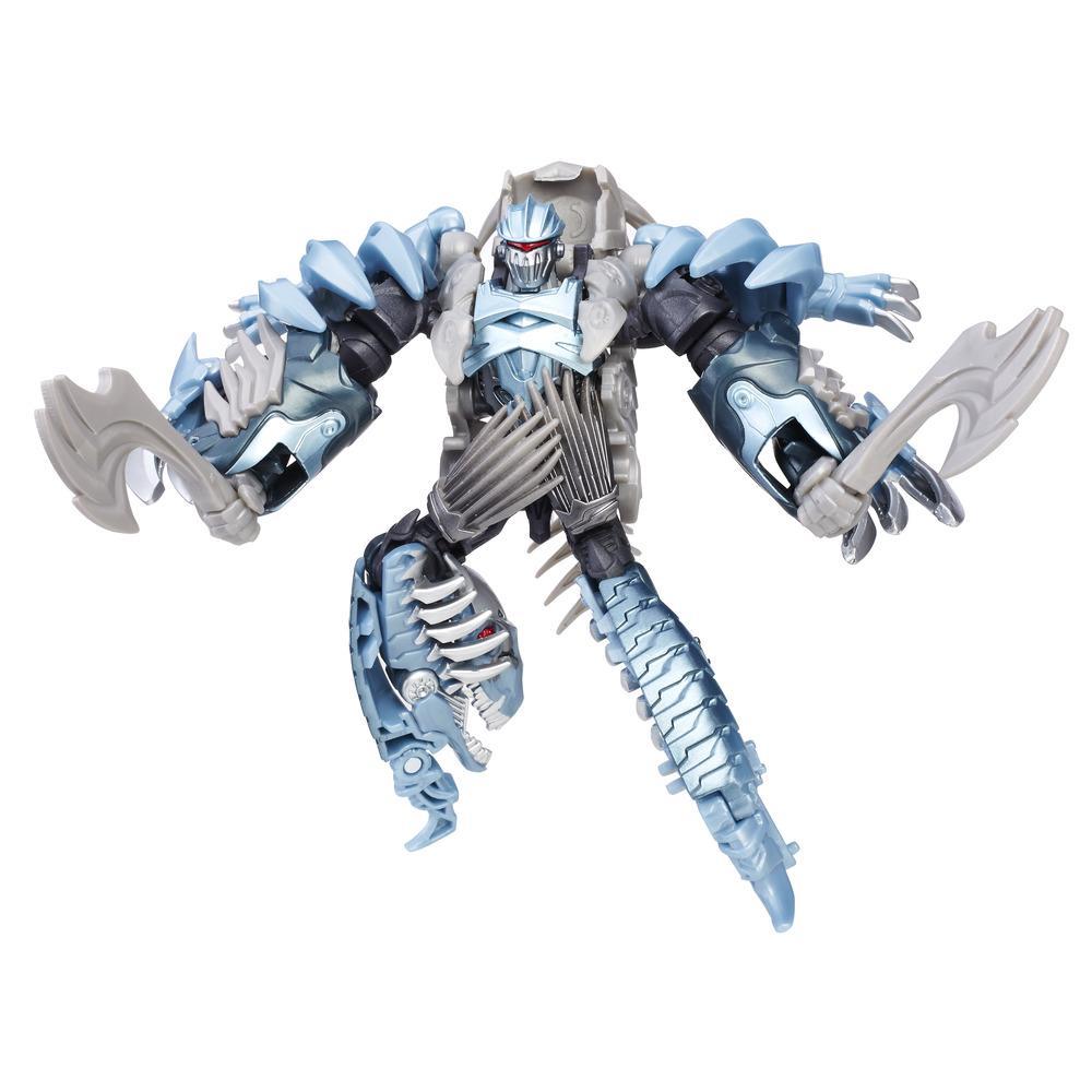 figurina transformers the last knight premier edition deluxe - dinobot slash, 11 cm