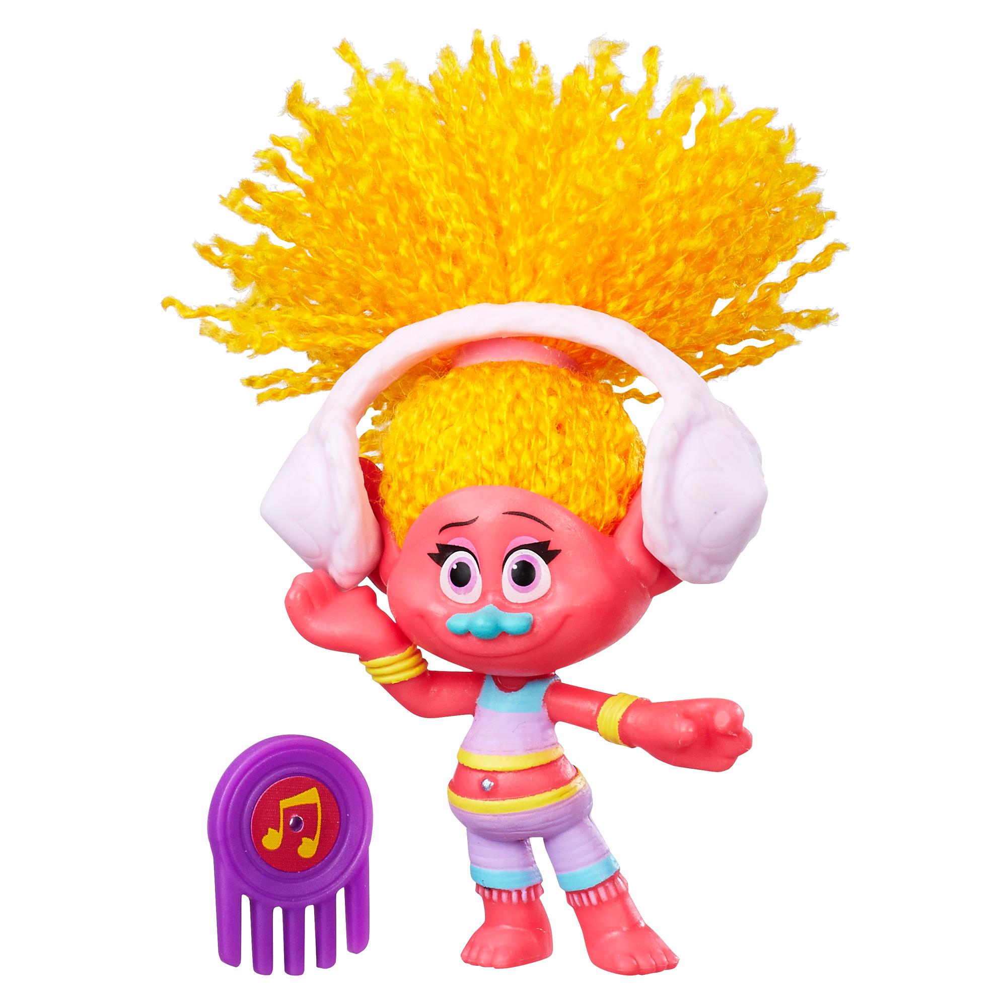 figurina trolls - dj suki, 10 cm