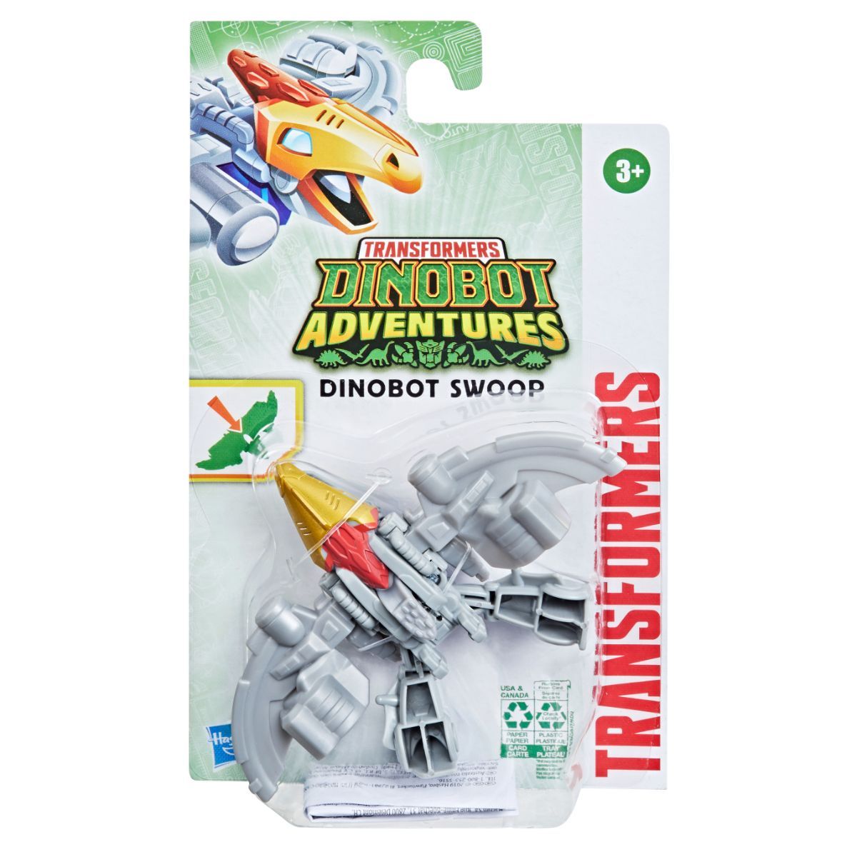 Figurina Rescue Bots, Transformers, Dinobot Strikers, F31075 noriel.ro imagine noua