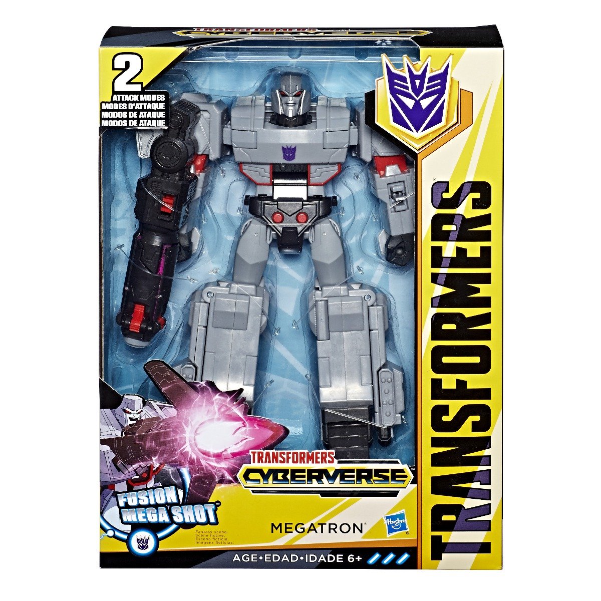 Figurina Transformers Cyberverse Action Attacker Ultimate Megatron