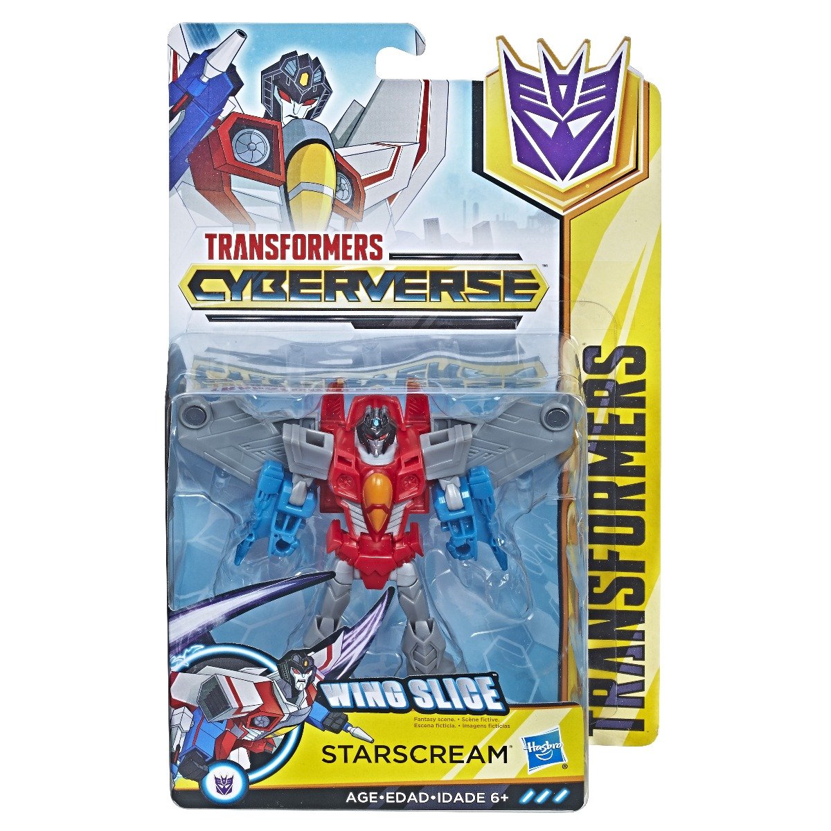 Figurina Transformers Cyberverse Action Attackers Warrior Starscream