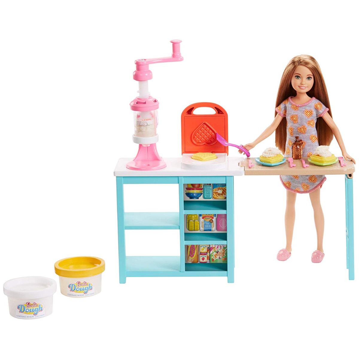 Set de joaca barbie - mic dejun cu stacie 