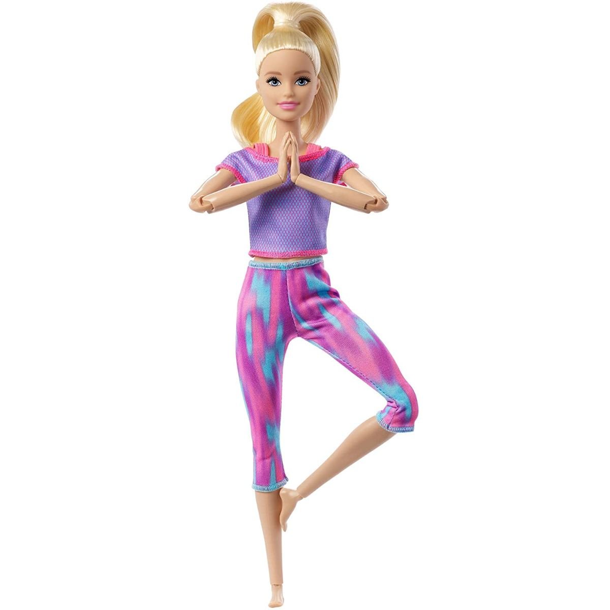 Papusa Barbie, Made to move, GXF04 Barbie imagine 2022 protejamcopilaria.ro