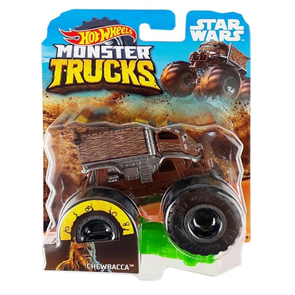 Masinuta Hot Wheels Monster Truck, Chewbacca, GGT47