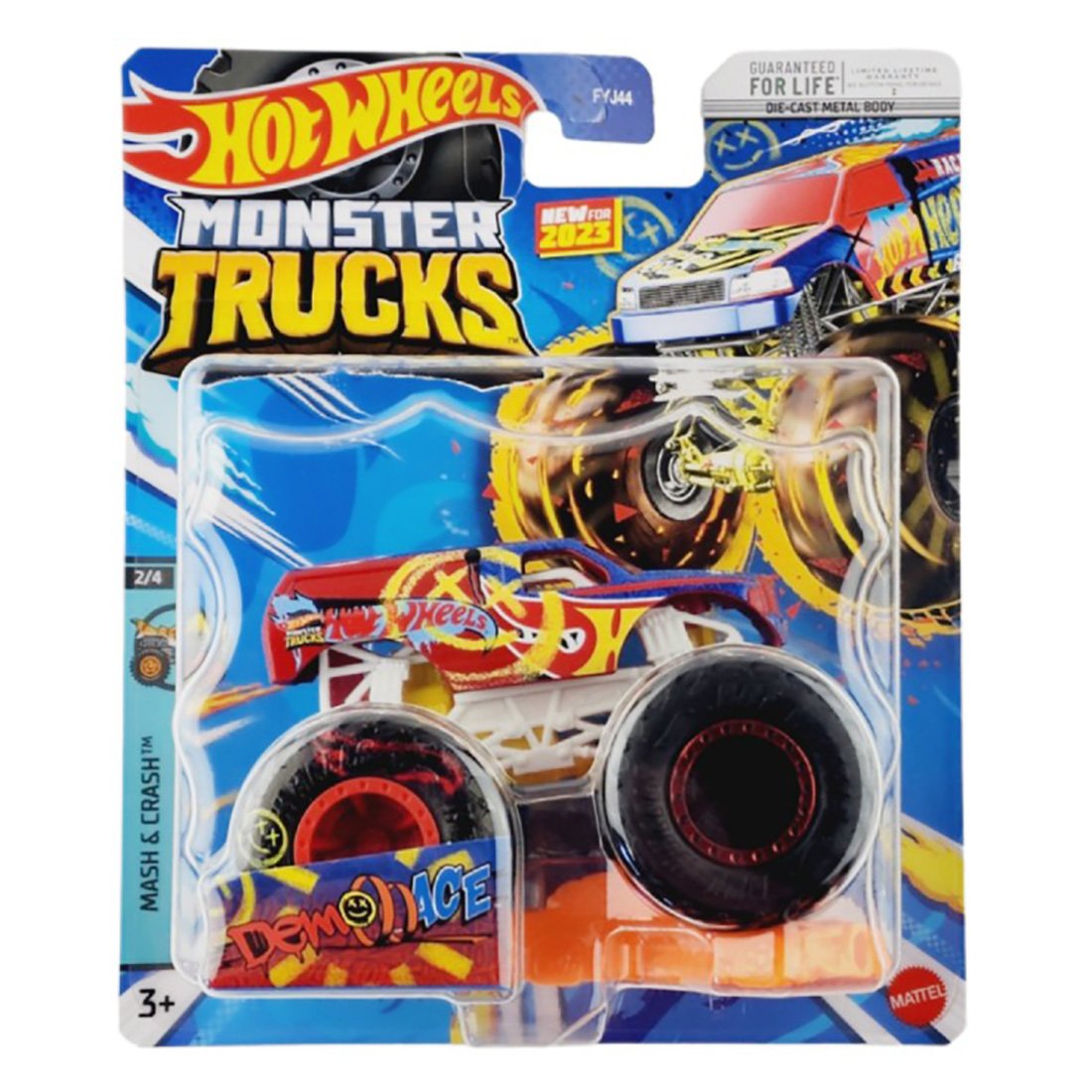 Masinuta Hot Wheels Monster Truck, Demo Ace, HLT05 Ace imagine 2022 protejamcopilaria.ro