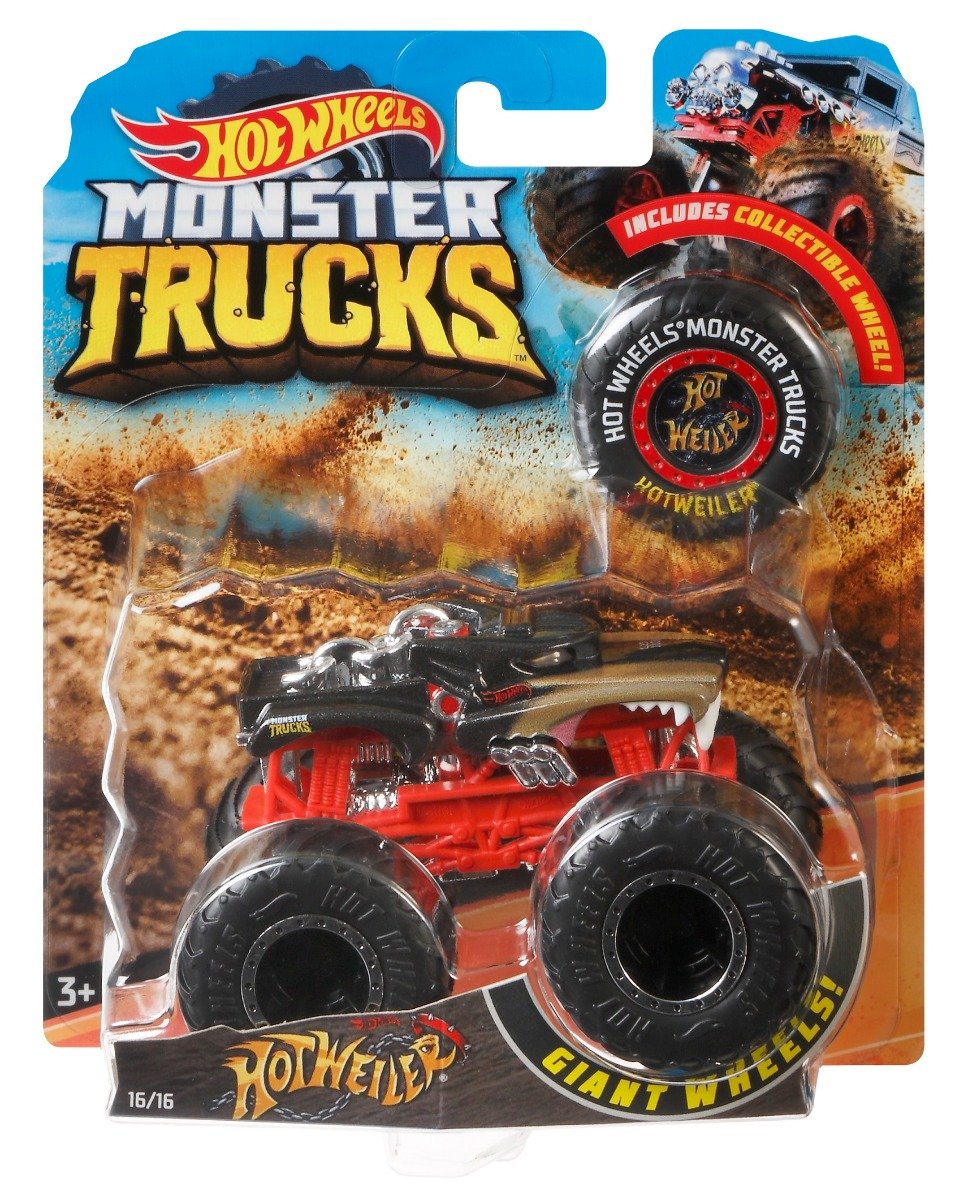 Masinuta Hot Wheels Monster Truck, Hotweiller FYJ48