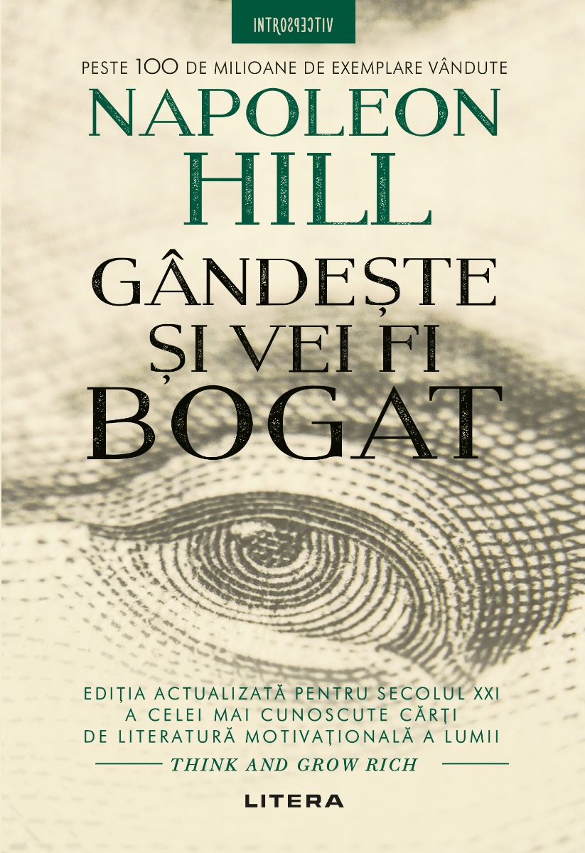 Carte Editura Litera, Gandeste si vei fi bogat, Napoleon Hill