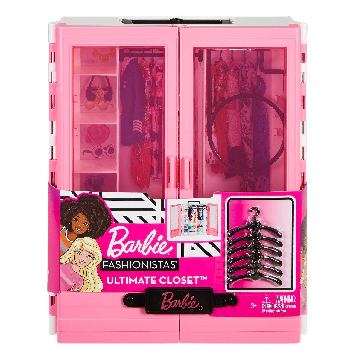 Set de joaca Barbie Fashionistas, Dressing Barbie
