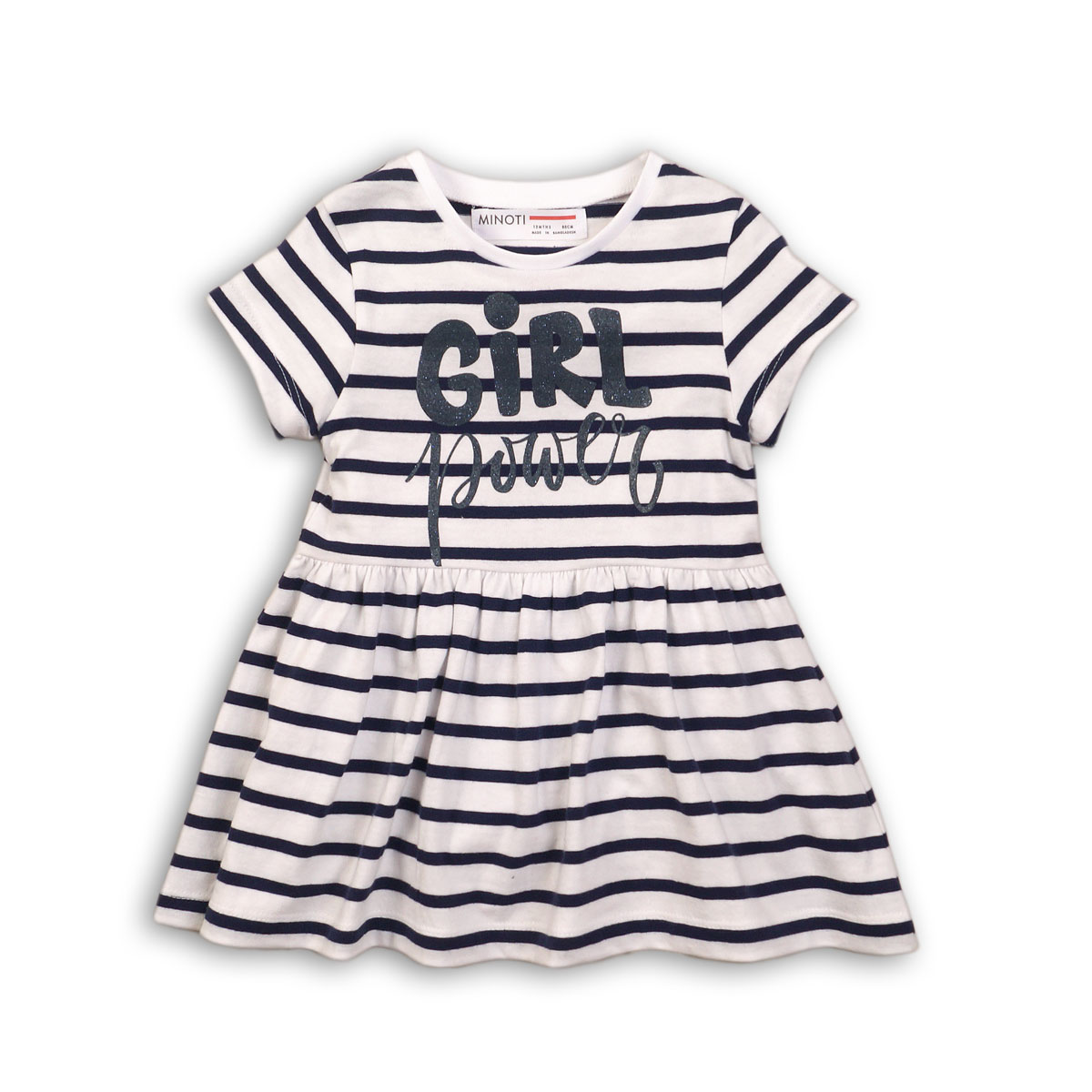 rochie in dungi cu imprimeu minoti gbs