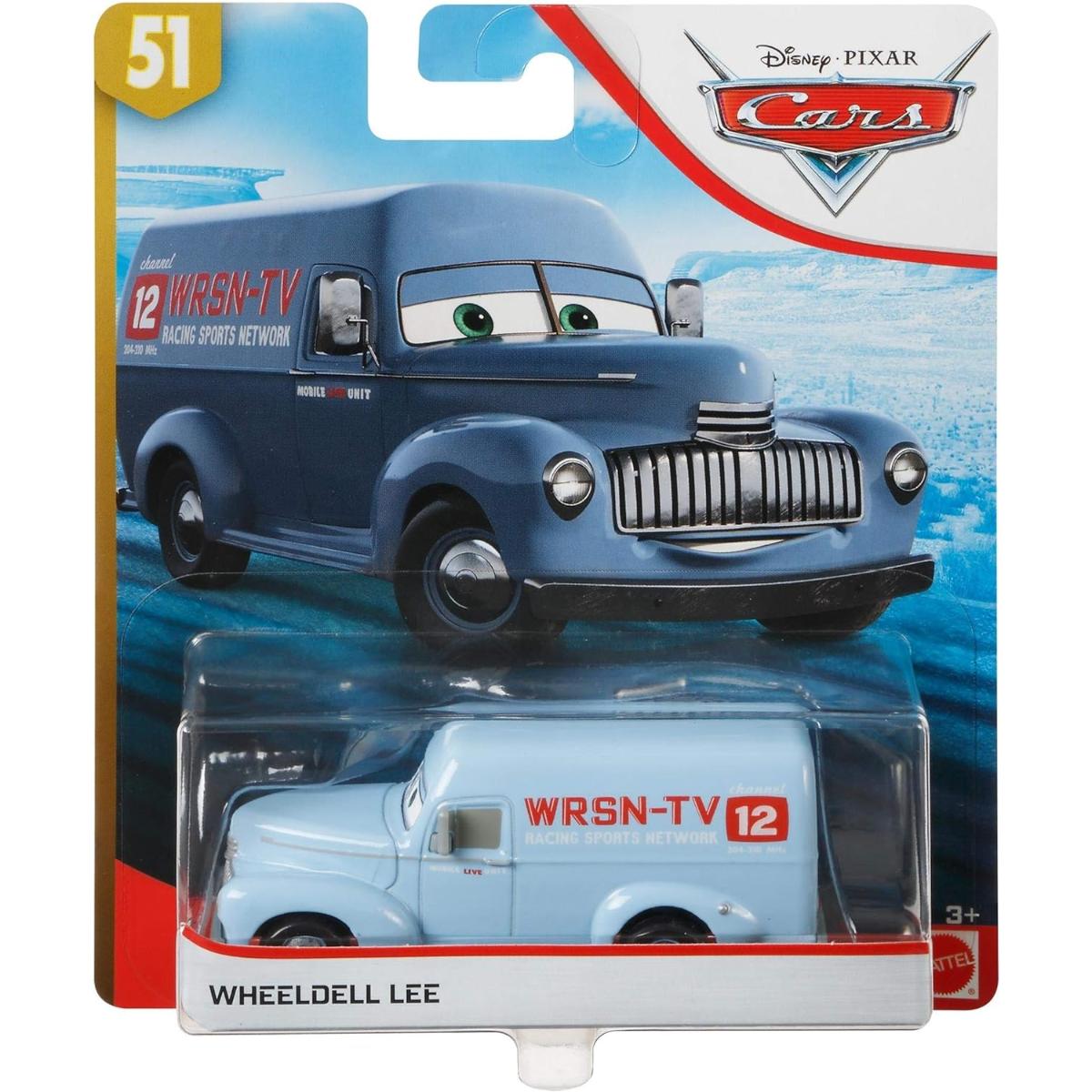 Masinuta din metal, Disney Cars, Wheeldell Lee, GBV62